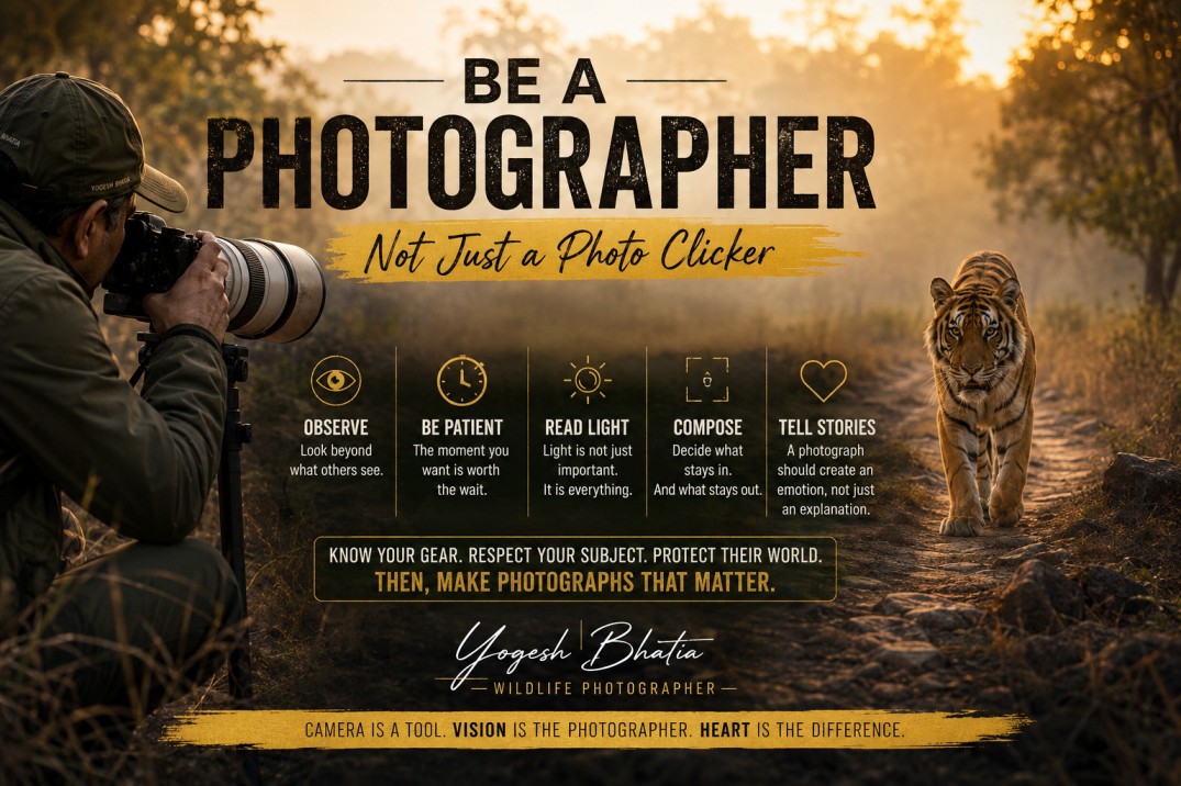 Be a Photographer, Not Just a Photo Clicker